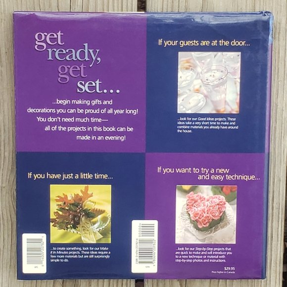 Simply Handmade: 365 easy gifts & decorations you can make (hardcover book) - Picture 2 of 2